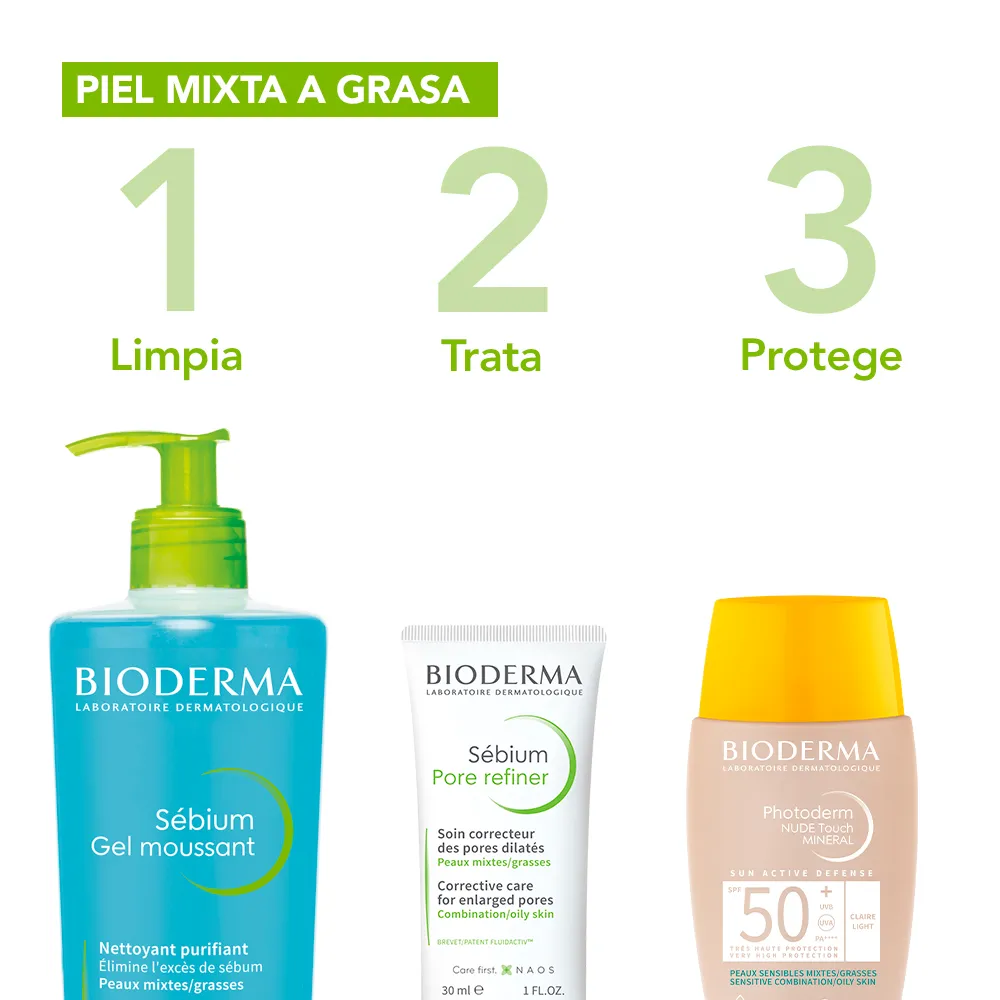 Crema Reductora De Poros Sebium Pore Refiner 30Ml Bioderma