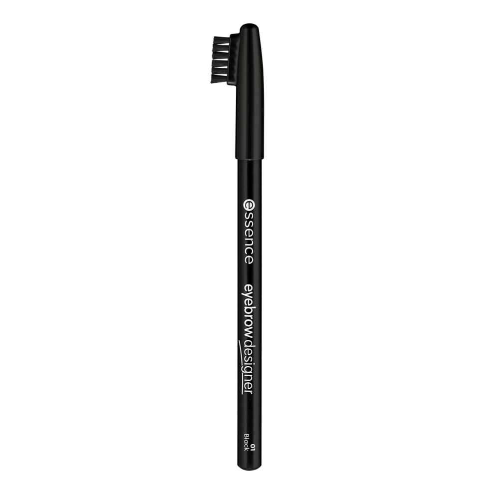 Lápiz De Cejas Eyebrow Stylist Negro Color Essence