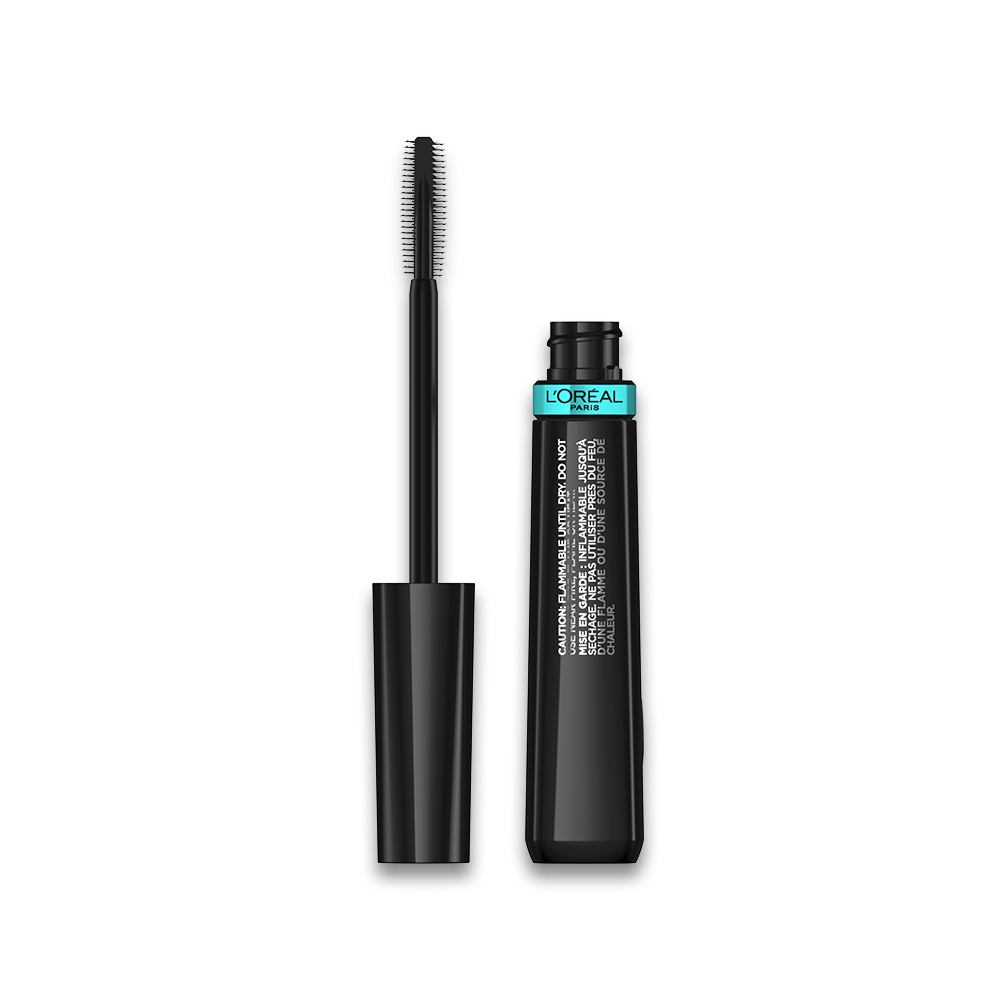 Máscara De Pestañas Telescopic Lift Tono Negro A Prueba De Agua L'oreal Paris