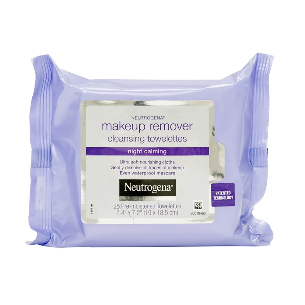 Toallitas Desmaquillantes Night Calming 25 Und Neutrogena