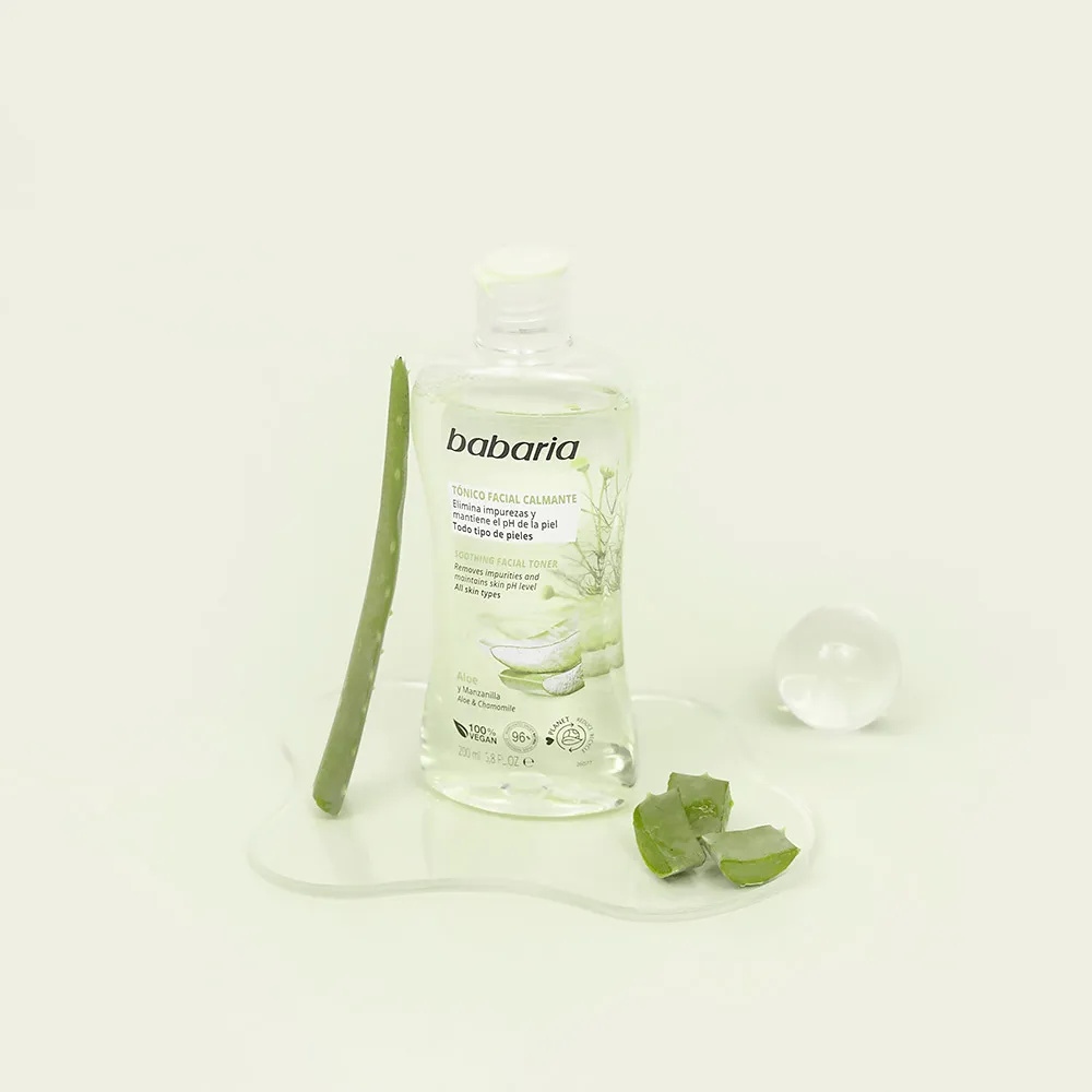 Tónico Babaria Facial Calmante Aloe Vera 200Ml Babaria
