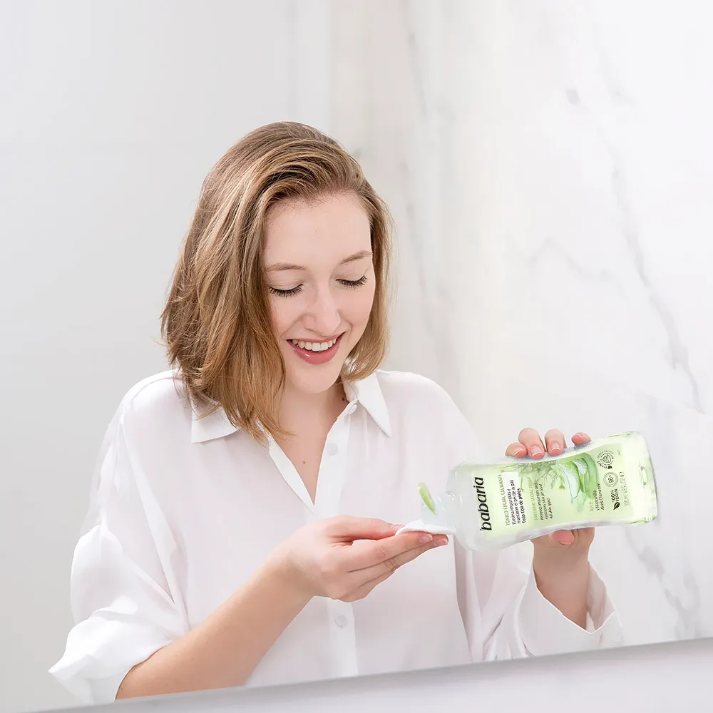 Tónico Babaria Facial Calmante Aloe Vera 200Ml Babaria